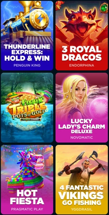 Go4Casino kumppanilandingin esikatselu